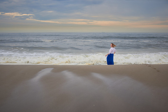 Erin at the beach 46
