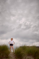Erin at the beach 11
