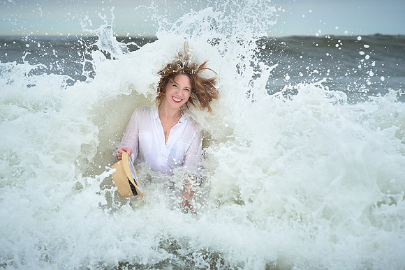 Erin at the beach 31